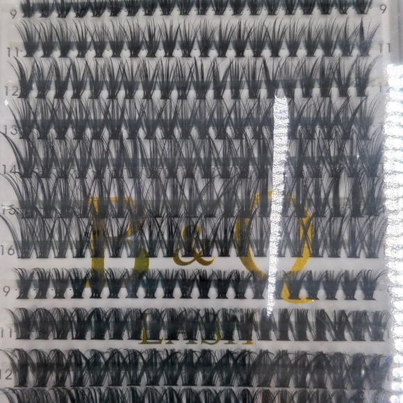 B&Q Lash Clusters 30D+40D D-9-16 MIX Individual Lashes 280 Clusters Manga - Picture 11 of 13